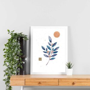 Feuillage enchanté - impression fine art