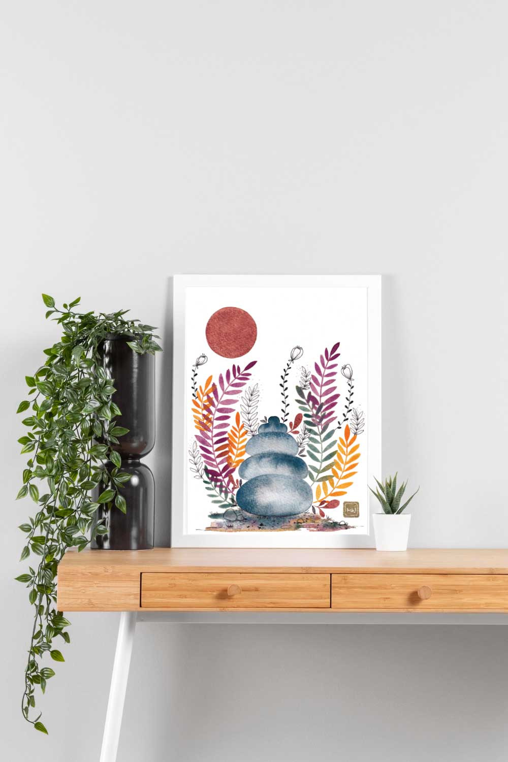 Galets Zen - impression fine art