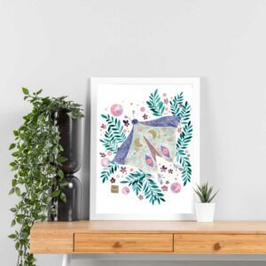 Papillon féerique- impression fine art