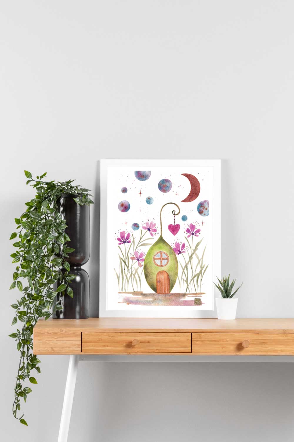 Temple intérieur - impression fine art