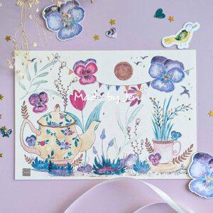 Le printemps en Fête - print Made By Jen