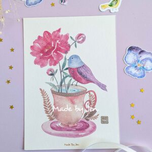 Peony - print Made By Jen