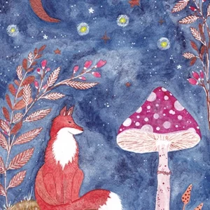 Renard- print Made By Jen